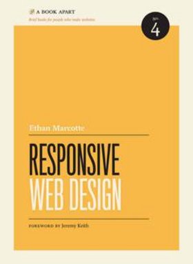 Buch Cover RESPONSIVE WEBDESIGN von Ethan Marcotte